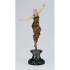PAUL PHILIPPE Russian Dancer. Escultura de bronze e marfim, sobre base de mármore. 28 cm de altura. Assinada na base. França, c. 1935. Reproduzida em Art Deco and Other Figures, de Bryan Catley, pág. 251.