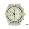 Relógio Breitling Chronomat . Caixa em aço e ouro e pulseira em aço. Tamanho: 40mm, Movimento Automático. Funções: Horas, Minutos, Segundos, cronógrafo e calendário. Visor em cristal de safira.