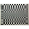 A. WHITAKER (1936) | Op Art | Gravura impressa sobre papel alemão Hahnemuhle, assinada no canto inferior direito e numerada 61/100 | Medidas da mancha 40x65cm | Medida total 49x63cm