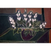 Fany Bracher | Vaso com Flores | Óleo sobre tela colada em eucatex | Medidas 33x46cm | Inscrição no verso: Ouro Preto março de 1980 | Assinatura no canto inferior direito
