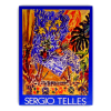SÉRGIO TELLES - Livro de exposição de pinturas e desenhos do artista, Os Ateliers do Viajante, da década de 1990. Ricamente ilustrado. <br />555g; 30x23 cm; 72 págs.<br />