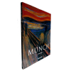 MUNCH, Edvard - Encontra-se neste livro, ricamente ilustrado, os antecedentes artísticos de MUNCH; o reconhecimento tardio de sua obra, ainda em vida: retratos, paisagens e auto-retratos; e uma cronologia completa de sua vida e obra 1863-1944.<br />375g; 23x19 cm; 96 págs.