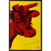 Andy Warhol | Red Cow 22/49 | Porcelana Rosenthal | Medidas da obra 48x31 | Medida total 51,3x33,5