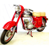 Moto antiga - Jawa 1956, toda original, pintura de fábrica, manual, Sem restauros, fabricada na Czechoslowakia - funcionando.