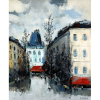 Sylvio Pinto - Pintura | ácrílica s/ Tela,Paris.Medidas obra 55x46cm e c/ moldura 81x73cm.