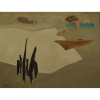 Manabu Mabe - Abstrato - Óleo sobre tela, 70 X 90 cm Assinado e datado e localizado S.P 1959 no canto inferior esquerdo