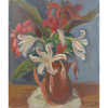 Kaminagai - Flores - Óleo sobre tela / Cid - 1950 - 46 x 38 cm