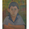 José Pancetti - Menino - Óleo sobre tela / Cid - 1943 - 56,5 x 50,5 cm