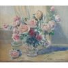 GEORGINA DE ALBUQUERQUE - Vaso de flores. OST / CID - 52 x 63 cm.