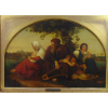 STEINLE JOHAN EDWARS - (Viena, 2 de Julho de 1810 - Frankfurt am Main, 19 de Setembro de 1886) -Cena Mitológica 34 x 50 cm.pintor austríaco. Um dos últimos grandes pintores da escola romântica, foi influenciado por Kupelweiser, Overbeck e Peter von Cornelius. Tem obras de arte sacra, nomeadamente frescos em igrejas e capelas em vários pontos da Alemanha, e também retratos de líderes alemães.