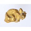 Pepita de ouro em formato que lembra um animal - peso 31,7 g