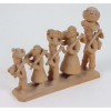 Vitalino - Caminho da Roça - Terracota - assinada - 16 x 19 x 6 cm.