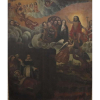 A Glorificação - Escola Cusquenha - Séc. XVII - OST - 156 x 114 cm.