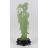 Guainin em Jade, 19cm de altura, China, séc.XIX.