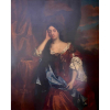 Escola Inglesa de Portraits - Dama -0/S/T - 150 x 120 cm.Inglaterra Sec XVIII