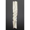 <p>EMANOEL ARAÚJO - Coluna em madeira pintada de branca - 2018 - (Com certificado) - 220 cm alt, 40 x 30 cm.</p>