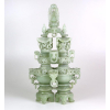 <p>Grande Incensário de Jade ricamente trabalhado. China Séc. XIX/XX - 58 cm alt.</p>