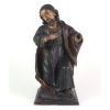 <p>São José de Botas escultura de madeira lavrada e policromada Séc. XVIII - 50 cm alt, 20 x 20 cm.</p>