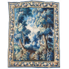 <p>AUBUSSON - Belíssima tapeçaria representando paisagem, assinada na borda A-B acompanhada da flor de lis. França Sec XVIII- 290 x 250 cm.</p>