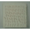Piza - Giza - papel sulcado - ass. no verso - 1985 - 30x30 cm - com etiqueta do Gabinete de Arte no verso.