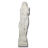 Lelio Coluccini Nu Feminino. Escultura de mármore de Carrara, sobre base de seção retangular; 120 cm de altura. Assinada e datada na base, à direita: Coluccini 936.<br>