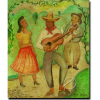 Anita Malfatti<br>Serenata. Óleo sobre tela, 55,5 x 46,5 cm. Assinado em baixo à direita: Anita Malfatti. <br>Registrado no Instituto Anita Malfatti e reproduzida no livro da exposição da artista realizada entre 05/11/2011 a 29/01/2012 no Museu Oscar Niemeyer em Curitiba.