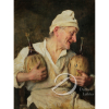 Giovanni Boldini - Il Buon Toscano. Óleo sobre tela, 78,5 cm x 59,5 cm. Assinado e datado em cima à esquerda: G. Boldini 19...ilegível por oxidação do verniz, necessitando de limpeza.