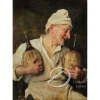 Giovanni Boldini - Il Buon Toscano. Óleo sobre tela, 78,5 x 59,5 cm. Assinado e datado em cima à esquerda: G. Boldini 19...ilegível por oxidação do verniz, necessitando de limpeza.