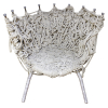 <p>Irmãos Campana. Cadeira Vermelha. Estrutura de aço tecida com cordas de algodão branco. Projetada em 1993 e manufaturada no Estúdio Campana por Fernando & Humberto Campana; comprimento 60 cm; altura 82 cm e largura 80 cm. Acompanha certificado de autenticidade assinado pelos irmãos Campana.</p>