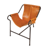 LINA BO BARDI - Poltrona tripé - 1948 - ferro e couro - 65 x 78 x 80 cm - Reeditada pela NUCLEON 8 na déc. 80 com autorização da arquiteta. 