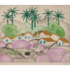 TARSILA do AMARAL - Garimpeiro - gravura em metal colorida 48/100 - 35 x 42 cm - a.c.i.d. 1972