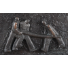 VICTOR BRECHERET - Marquete do painel moinho santista - bronze - 116/200 - 12 x 19 cm - a.c.i.d. - (Executado para antiga sede da S/A moinho santista industria gerais.