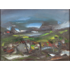 WEGA NERY - Tarde transfigurada Nª 741 - O.S.T. - 60 x 80 cm - a.c.i.e. - 1973