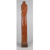 VIVALDO DOS SANTOS - Santo Antonio - escultura em madeira - 72 cm de altura - assinado Bahia 1968