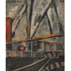 TORRES-GARCÍA, Joaquín - Tabo - óleo sobre tela - 46 x 39 cm - a.c.s.e. - 1927 - obra registrada no raisonné do artista sob nº 1217, e reproduzida no catálogo da exposição do Museu de Arte de São Paulo Assis Chateaubriand em 1979 pág. 11, ex: coleção galeria Jean Boghici, Rio de Janeiro.