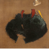 MABE, Manabu - Abstrato - óleo sobre tela - 100 x 100 cm - a.c.i.d. 1967 - obra registrada no instituto Mabe