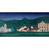 DJANIRA - Paraty - óleo sobre tela - 50 x 100 cm - a.c.i.d. 1966 - obra participou da exposição na Pinacoteca do estado de São Paulo