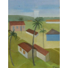 REBOLO, FRANCISCO - Paisagem - O.S.T. - 60 x 46 cm - A.C.I.D. e verso - 1979 . 