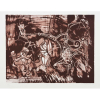 Roberto Burle Marx<br>Tipiaca – 60 x 80 cm – Litografia <br>Ass. CID e Dat. 1992 – Sem Moldura