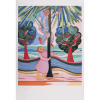 Cícero Dias<br>Casal brincando – 110 x 75 cm – Gravura - Ass. CIE – Sem Moldura
