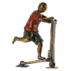 Ivan Cruz<br>Patinete – 27 x 18 x 9 cm <br> Bronze Patinado – Ass. Na Obra<br>