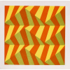 Sacilotto<br>Geométrico – 70 x 70cm – Gravura  <br>Ass. CID e Dat. 2003 – Sem Moldura