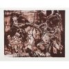 Roberto Burle Marx<br>Tipiaca– 60 x 80 cm – Litografia <br>Ass. CID e Dat. 1992– Sem Moldura