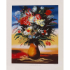 Enrico Bianco<br>Vaso de Flores – 62 x 50 cm – Gravura – Ass. CID – Sem Moldura A pintura original é datada de 1948