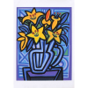Jorge dos Anjos<br>Flores – 96 x 66 cm – Gravura – Ass. CID – Sem Moldura 