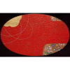 Wakabayashi<br>Composição em Vermelho – 150 x 240 cm – TMST – Ass. CID e Dat. 2011<br>Reproduzida na capa do catálogo da exposição individual<br> realizada pelo artista em 2015 na Errol Flynn Galeria de Arte
