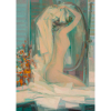 Enrico Bianco - Nu com Flores – 78 x 56 cm – OSE - Ass. CID e Dat. 1989