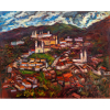 Sérgio Telles - Ouro Preto – 80 x 100 cm – OST – Ass. CID e Dat. 2008