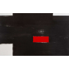 Amilcar de Castro - Composição com Vermelho – 100 x 160 cm – AST – Ass. Verso e Dat. 2000. Apresenta Certificado de Autenticidade emitido pelo Instituto Amilcar de Castro.