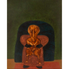 Siron Franco - O Chefe – 150 x 120 cm – OSA – Ass. Verso e Dat. 1976 - Reproduzida no catálogo da Exposição Individual realizada pelo artista no Palácio das Artes, - em Belo Horizonte/MG, em 2018.